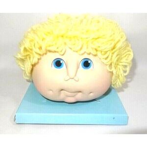 The Original Doll Head Blond Curly Hair Vintage 1984 Martha Nelson Sewing Craft